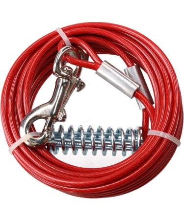 AB Tools Dog Yard Stake Out Spike with 15ft Weather-Resistant Tie Out Cable - Buy Online on GoSupps.com