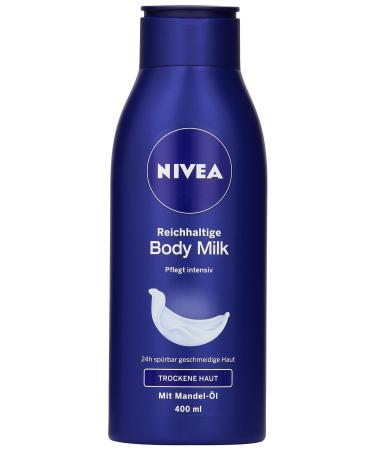 NIVEA Body Milk 400 ml bottle Rich Body Milk 400 ml (1 pack)