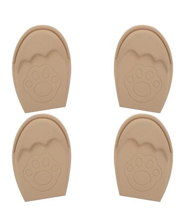 COHEALI 2 Pairs Anti Drop Heel Half Size Pad Womens Block Heels Forefoot Pads Shoe Insert Women Pumps High Heel Cushion Foot Inserts Knitted Fabric Soft High-Heel Boots Women's