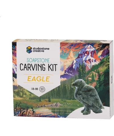 Mountain Set Soapstone Sculpture DIY Arts Crafts Kit for Kids & Adults | STUDIOSTONE CREATIVE - Buy Online on GoSupps.com