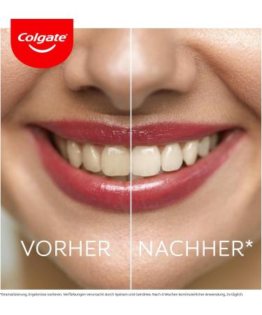 Colgate Max White Ultra Active Foam Toothpaste - Whiter Teeth in 3 Days (2x75ml Pack) - International Shipping Available - Buy Online on GoSupps.com