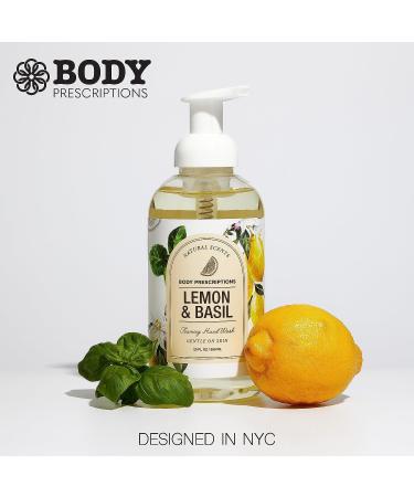 Lemon & Basil Foaming Hand Soap | Gentle Deep Cleansing 590 ML - Buy Online on GoSupps.com