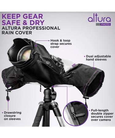 Altura Photo Professional Camera Rain Cover - DSLR & Mirrorless Cameras | Photography Rain Gear - Buy Online on GoSupps.com