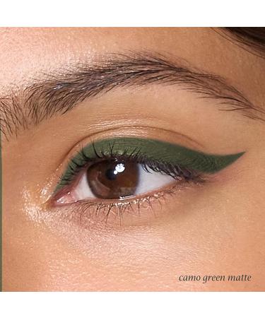 Julep When Pencil Met Gel Camo Green Matte Eyeliner - Sharpenable, Longwear, Transfer-Proof - High Performance Liner - Buy Online on GoSupps.com