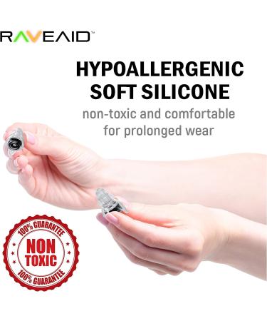 High Fidelity Earplugs for Concerts & Musicians | Best Noise Reducing Earplugs for Festivals Raves & Motorcycle Riding - Buy Online on GoSupps.com