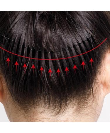 Wire Hair Combs - Stretchy U Pin Hair Side Combs | Hair Updo Styling Tool Decorative Bangs Holder for Women and Girls Hairstyles Hair Combs for Women Accessories - Buy Online on GoSupps.com