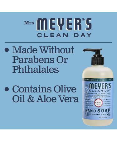 Mrs. MEYER'S CLEAN DAY Bluebell Hand Soap 12.5 Fl Oz (Pack of 3) - Buy Online on GoSupps.com