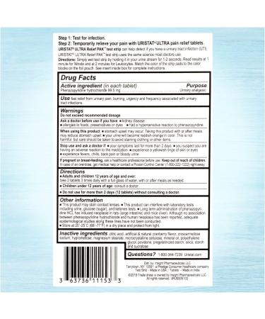 Monistat 1-Day Yeast Infection Treatment with Uristat Ultra UTI Relief - UTI Test Strip & Pain Relief Tablets Included - Buy Online on GoSupps.com