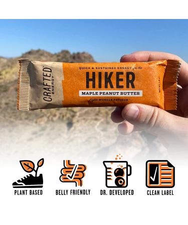 CRAFTED Functional Energy Bar - Sports Specific Quick & Sustained Energy | Natural Clean Label Ingredients to Support Energy  Fight Muscle Soreness  & Help You Work Harder & Recover Faster | Plant Based  Easy to Digest  Clean Ingredient Energy Bars | Pack - Buy Online on GoSupps.com