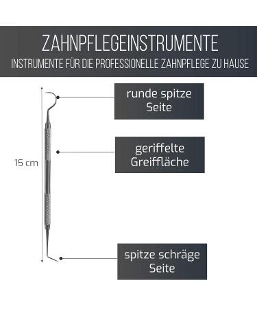 Sword Crown Dog Tartar Remover - Stainless Steel Dual-Head Dental Care Tool for Effective Tartar Removal - Buy Online on GoSupps.com