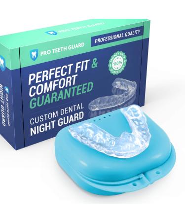 Custom Dental Night Guard for Teeth Grinding - Pro Teeth Guard. 110% Money Back Guarantee. Size: Adult-Female.