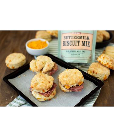 Old School Brand Buttermilk Biscuit Mix - Makes 12-15 Biscuits | Delicious Homemade Biscuits - Buy Online on GoSupps.com
