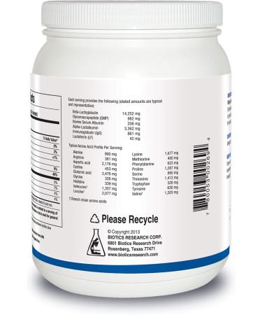 Biotics Research Whey Protein Isolate 16 oz Vanilla - Premium Quality International Shipping Available - Buy Online on GoSupps.com