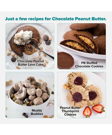 Keto Chow Chocolate Peanut Butter Meal Replacement Shake Powder - Low Carb & Protein Rich - Single Meal Sample 2.1 Ounce - Buy Online on GoSupps.com