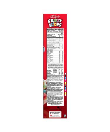 Kellogg's Frosted Flakes Cereal - Sweet and Fat-Free Breakfast 19 oz Box - Buy Online on GoSupps.com