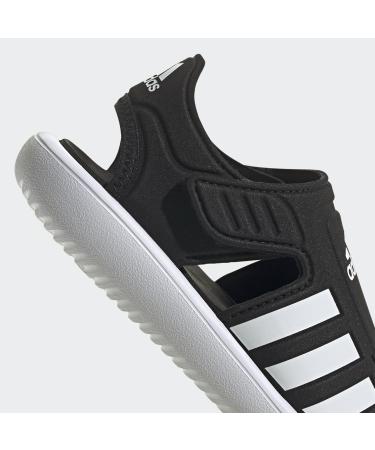 Adidas Unisex Kids Water Sandal | Sports Sandal 30 EU | Core Black/Cloud White - Shop Internationally! - Buy Online on GoSupps.com