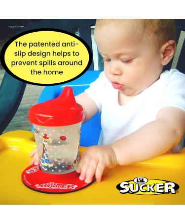 Lil Sucker Slogan Suction Rings Coaster Holders 2 Pack - Secure Drink Coasters for Tables - Buy Online on GoSupps.com