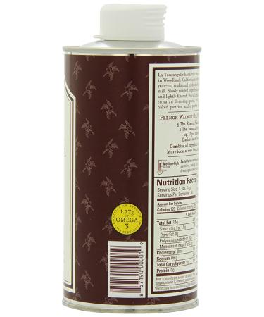La Tourangelle Roasted Walnut Oil 16.9oz (Pack of 3) - Premium Quality, Cold-Pressed, Packaging May Vary - Buy Online on GoSupps.com