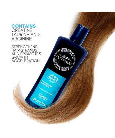 Buy Growth Shampoo 10.14 fl oz - Nourish Strengthen & Enhance Your Hair | International Shipping Available - Buy Online on GoSupps.com