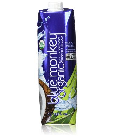 Blue Monkey, Coconut Water Organic, 33.8 Fl Oz