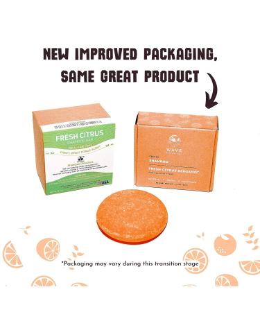 Clever Yoga Fresh Citrus Shampoo Bar - Vegan Solid Bar for All Hair Types - Travel-Friendly & Frizz-Free Haircare Solution (1 Bar) - Buy Online on GoSupps.com
