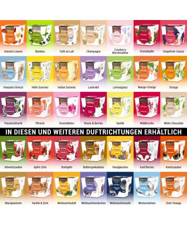 Pajoma Lavender Scented Candle Set 4x120g 25-Hour Burn Time Premium Quality in Satin Glass | Ideal Gift Packaging - Buy Online on GoSupps.com