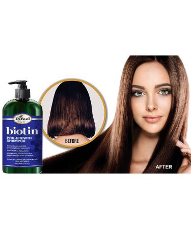 Difeel Pro-Growth Biotin Hair Mask & Oil Set - 12 oz. Mask + 7.1 oz. Oil - Buy Online on GoSupps.com