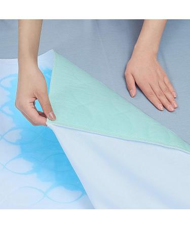 Washable Incontinence Bed Pad - Waterproof Mattress Cover for Bladder Weakness (91 x 152 cm) - Reusable & Durable - Buy Online on GoSupps.com