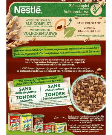  G n rique NESTL - Nestl Lion Organic Caramel and Chocolate 400g - 400g - Pack of 3 - Sold as a Pack - Buy Online on GoSupps.com