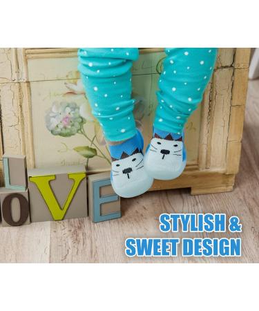 Dookeh Baby Shoes Soft Sole Sneakers 18-24 Months Blue - Toddler First Walking Shoes for Boys and Girls - Buy Online on GoSupps.com