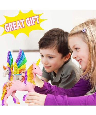 Yileqi Unicorn Painting Kit for Kids | Arts and Crafts DIY Activity | Ages 4-9 | Unicorn Party Favor and Birthday Gift - Buy Online on GoSupps.com