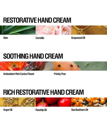 Grown Alchemist Hand Cream Heroes Holiday Kit (Restorative Rich Restorative & Soothing Hand Creams 3x65ml each) 2.2 Ounce (Pack of 1) Multicolor - Buy Online on GoSupps.com