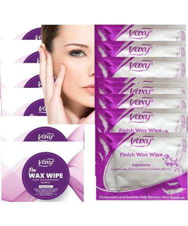 Pre & Post Wax Wipes Soothe and Nourish Skin Before and After Body Waxing. 20 Wipes  - Buy Online on GoSupps.com