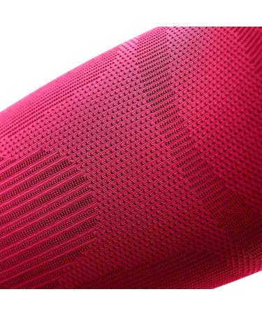 Bauerfeind Ellenbogen Sleeve - Unisex Sports Compression Elbow Support for Basketball Athletics & Impact Sports - Adjustable Rosa Color - Buy Online on GoSupps.com