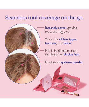 eSalon Conceal & Cover Root Touch Up + Brow Powder - 5.2g Palette - Copper - Buy Online on GoSupps.com