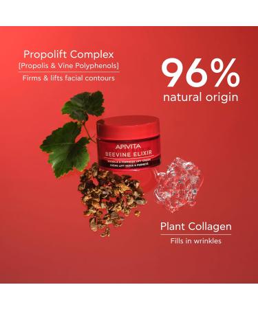 Apivita Beevine Elixir Wrinkle & Firmness Cream - Natural Propolis & Plant Collagen | Anti-Aging Solution | 1.73 oz - Shop Internationally - Buy Online on GoSupps.com