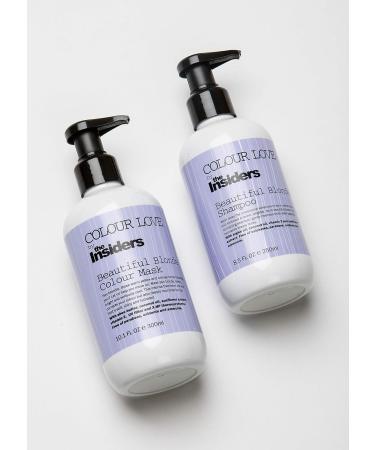 Beautiful Blonde Colour Mask by The Insiders | Nourishing & Restorative Hair Treatment | Anti-Yellow Pigments - 300ml - International Shipping Available - Buy Online on GoSupps.com