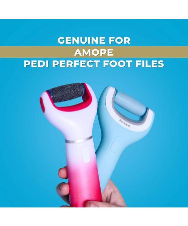 Amope Pedi Perfect Extra Coarse Rollers - 2 Count | Foot File Refills for Hard & Dead Skin - Buy Online on GoSupps.com