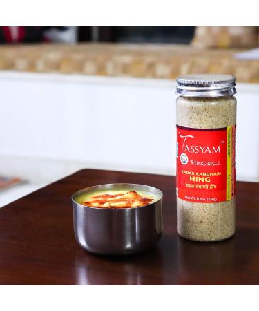 TASSYAM Hingwale Kadak Kandhari Hing 2.5Kg (10x 250g) | Hand Pounded & Natural 2.5Kg (10x250g) - Buy Online on GoSupps.com