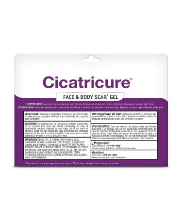 Cicatricure Scar Gel Cream 1.0 oz (2pk) - Reduces Scarring from Surgery, Burns, Acne & Injuries - Buy Online on GoSupps.com