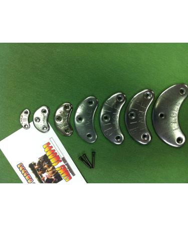 Large Eagle Shoe & Boot Metal Heel Plates - 2 Inch, 6 Pairs - Buy Online on GoSupps.com