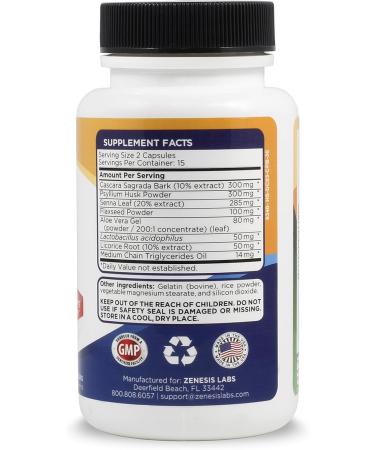 Buy Zenesis Labs 15 Day Detox Cleanse | Natural Gentle & Effective Detox Solution - Free International Shipping - Buy Online on GoSupps.com