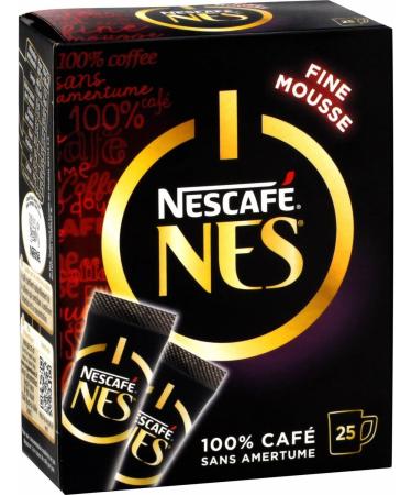 Nescaf NES Coffee Soluble - Pack of 25 Sticks x 2 g (50 g) - Buy Online on GoSupps.com