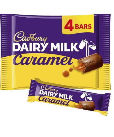  Cadbury Cadbury Caramel 47687 Pack of 4 on-the-go treat tins English Chocolate 4 x 37g - Buy Online on GoSupps.com