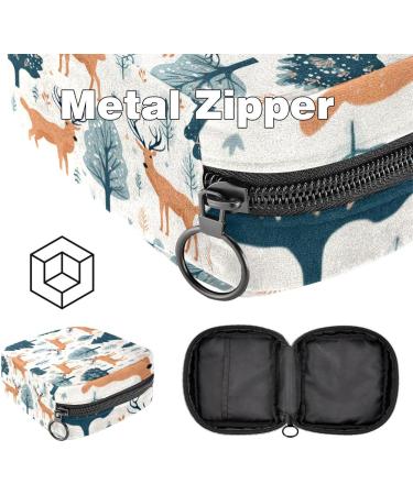 Buy Muooum Menstrual Artery Zipper Bag for Women - Christmas Gingerbread Man | 1 Count Flip Bag for Tampons - Buy Online on GoSupps.com