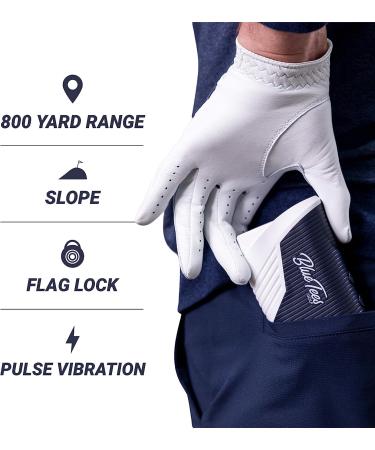 Blue Tees Golf Series 2 Pro Laser Rangefinder - 800 Yards Range, Slope Measurement, Flag Lock, Pulse Vibration, 6X Magnification - Buy Online on GoSupps.com