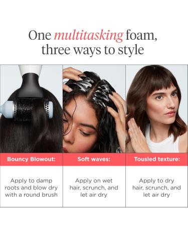 Briogeo Style + Treat Yuzu + Plum Oil Full Miracle Styling Foam Control Frizz Heat Protection Enhance Wavy Hair Volumized Hair Blowout Add Texture to All Hair Types Vegan Cruelty-Free 5 fl oz - Buy Online on GoSupps.com