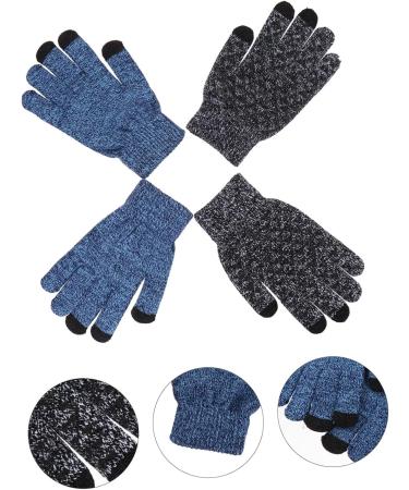 Buy Abaodam 6 Pairs Winter Riding Gloves | Touchscreen Cycling & Motorcycle Gloves for Men - Perfect for Christmas & Outdoor Activities - Buy Online on GoSupps.com