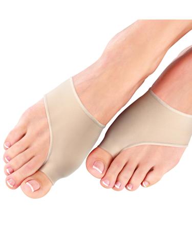 Medipaq Bunion Protectors for Women & Men - 2x Ladies (UK 3-7) Bunion Pads for Women & Men - Bunion Socks for Women & Men - Bunion Corrector Support - For Blisters & Bunion Relief