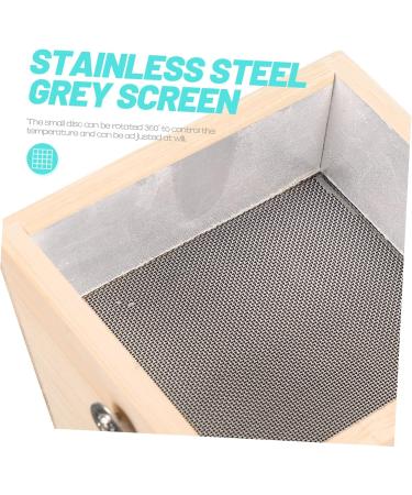 Gleavi 2-Pack Moxibustion Box - Wooden Moxa Holder for Mugwort Tuning Burner Massage Tools (9.5x8.5cm) - Buy Online on GoSupps.com